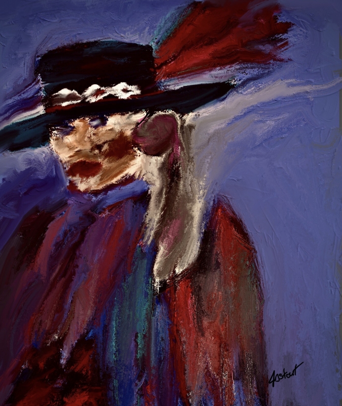 I'm Driving This Herd To Kansas by artist James Stout